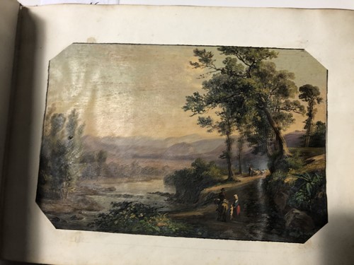 Lot 46 - Three early to mid-19th century albums...