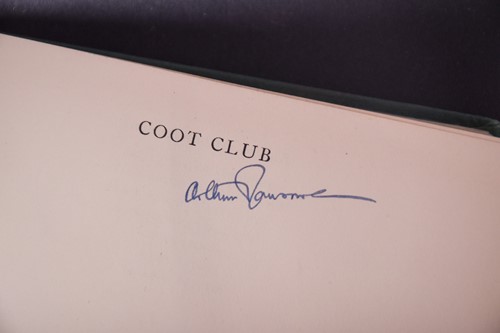 Lot 349 - Ransome, Arthur: 'Coot Club', published 1934,...