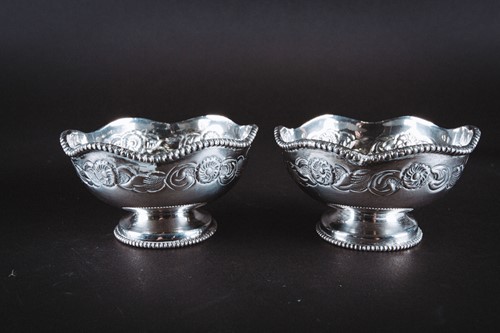 Lot 467 - A Chinese export silver pagoda, 18.5 cm high,...