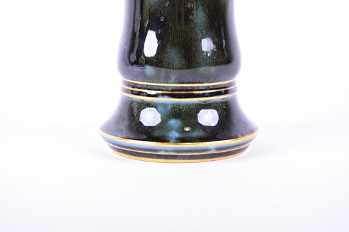 Lot 238 - A late 19th century Sevres porcelain tall vase...
