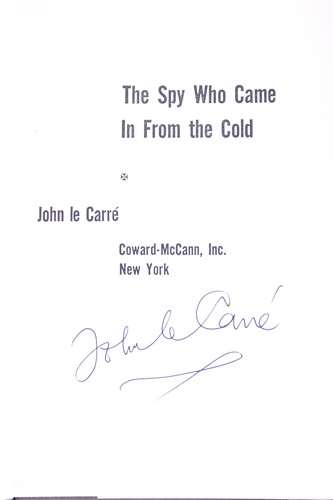 Lot 348 - John Le Carre, three signed editions, Call for...