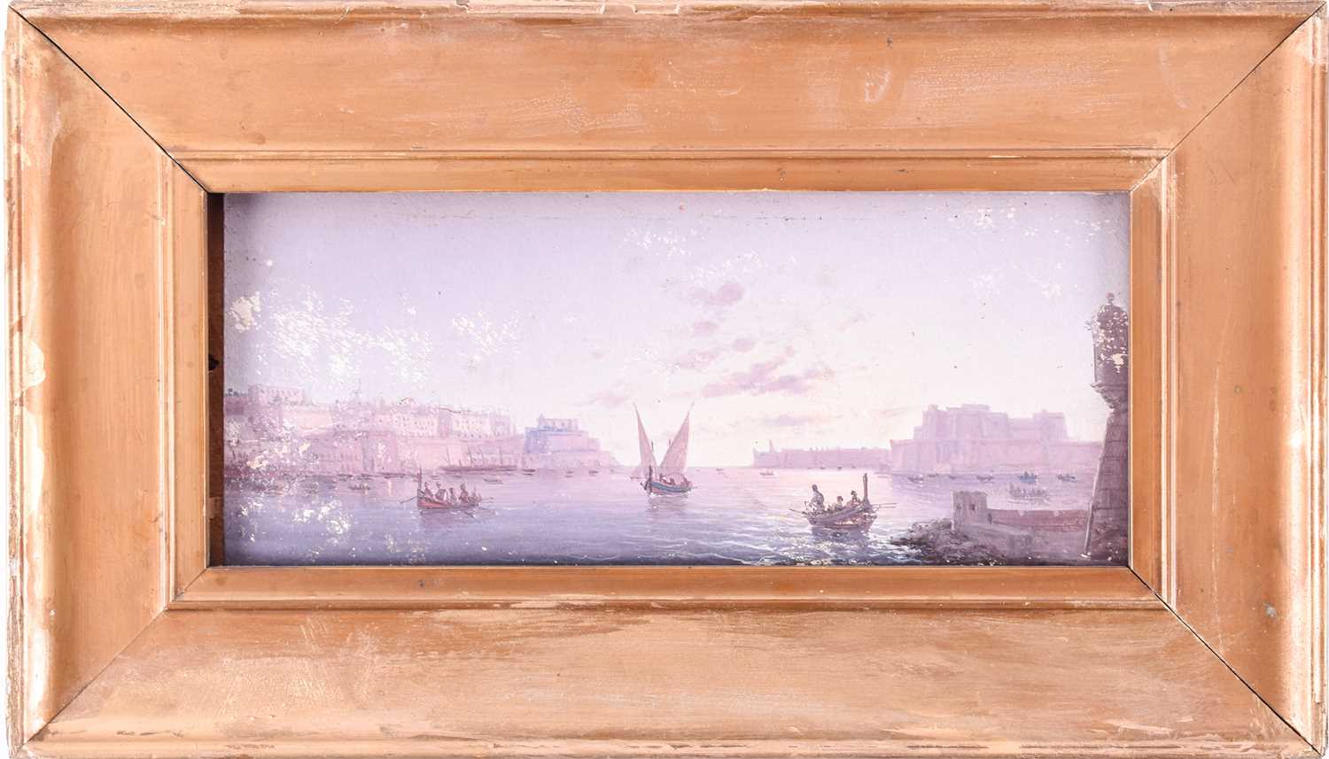 Lot 15 - Luigi Maria Galea, (Maltese, 1847-1917) 'Port...