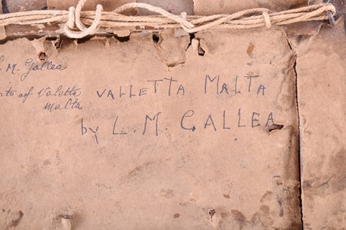Lot 15 - Luigi Maria Galea, (Maltese, 1847-1917) 'Port...