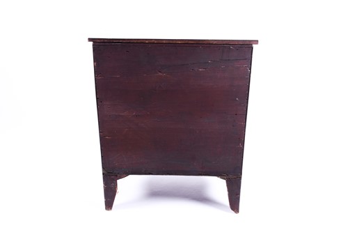 Lot 94 - A 19th century mahogany chest of drawers, of...