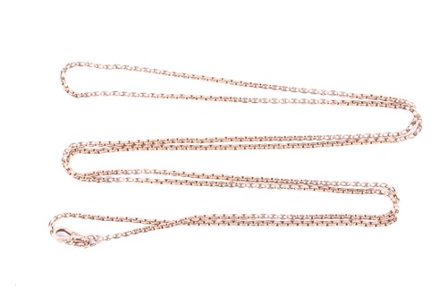 Lot 504 - A late 19th / early 20th century rose gold...