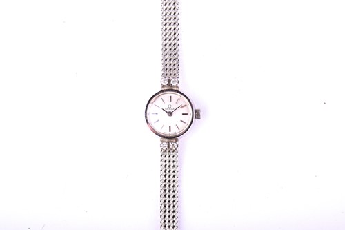 Lot 390 - A ladies Omega wristwatch, with mechanical...
