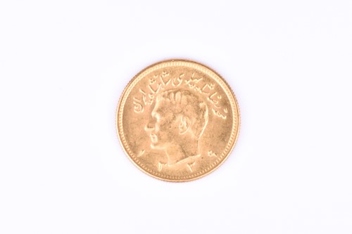 Lot 418 - An Iranian One Pahlavi, AH1337, 8g