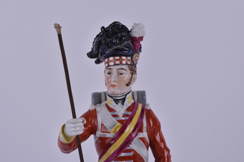 Lot 273 - An early 20th century Dresden porcelain figure...