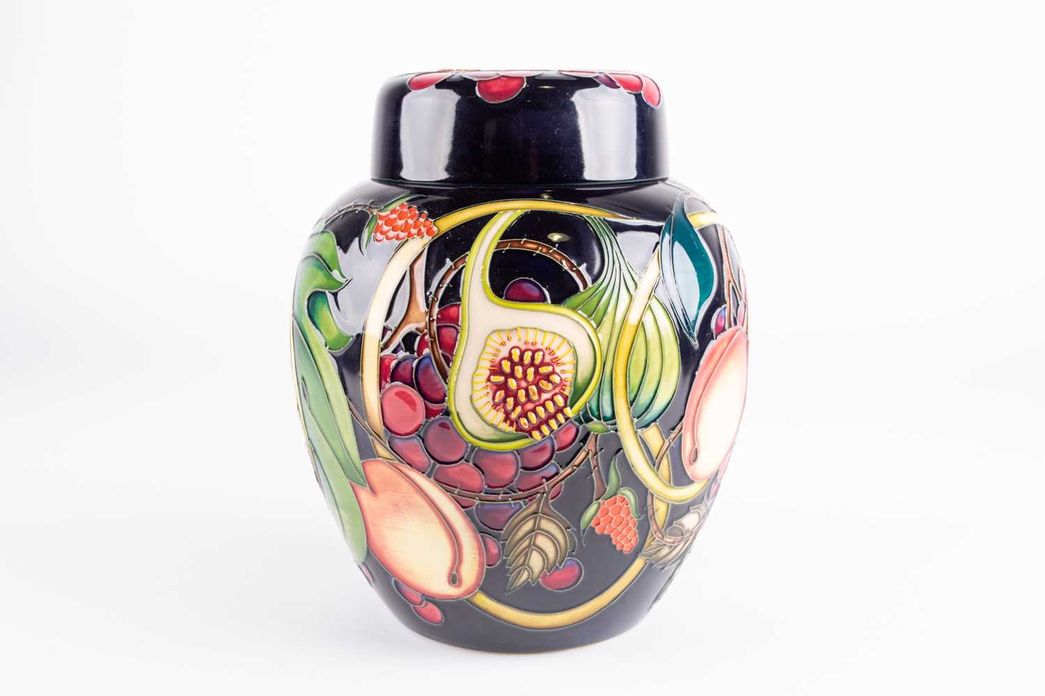 Lot 52 - A large Moorcroft 'Queens Choice' pattern...