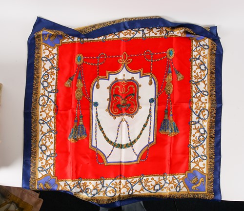 Lot 359 - A Hermes scarf designed by Phillipe Ledoux,...