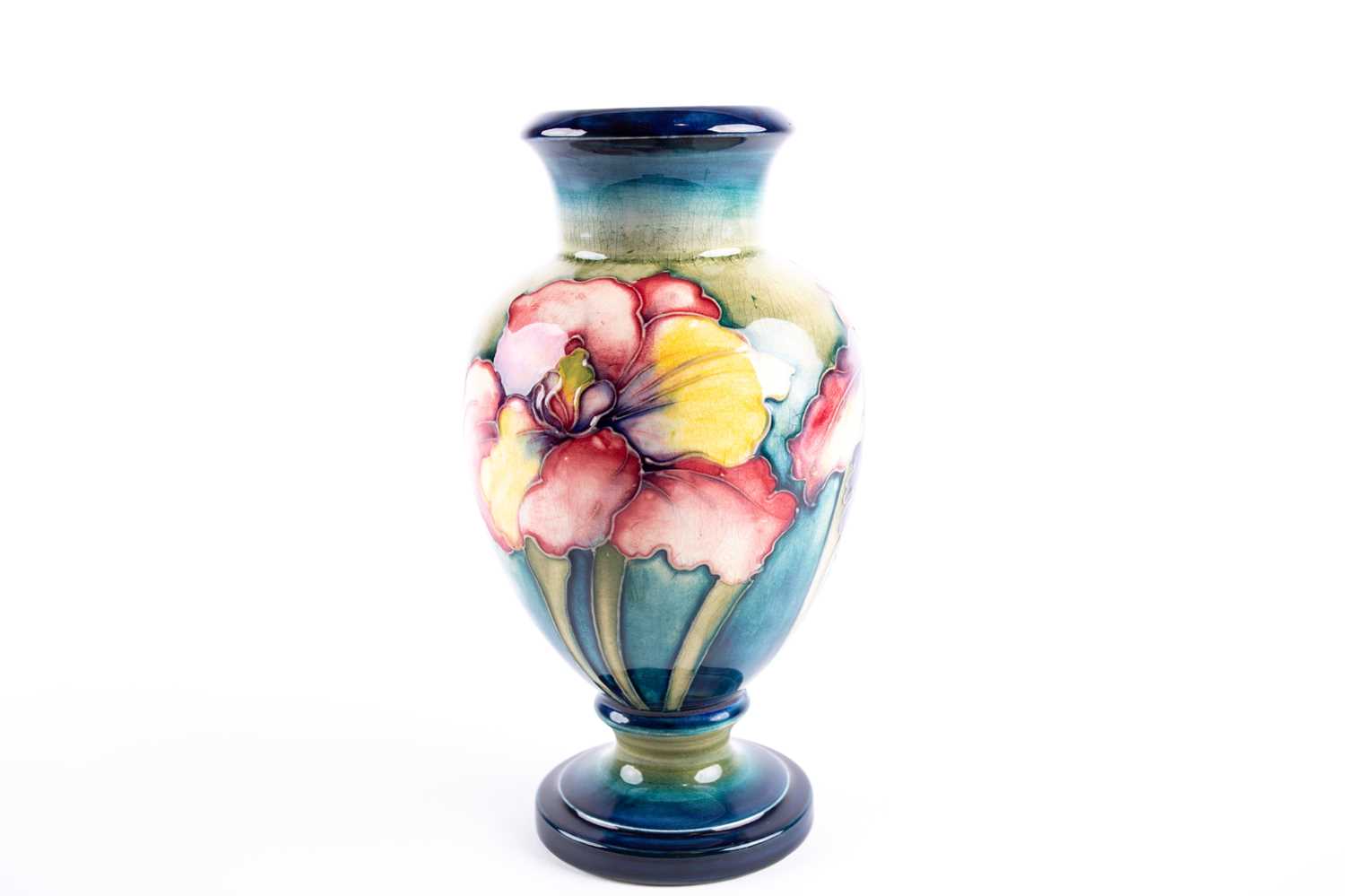 Lot 64 - An early Walter Moorcroft 'Orchid' pattern...