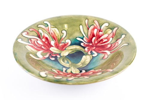 Lot 61 - A rare Moorcroft 'Honeysuckle' pattern bowl,...