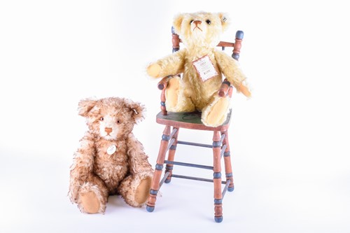 Lot 87 - Two modern Steiff collector's bears comprising,...