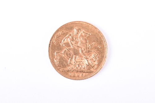 Lot 464 - A Victorian sovereign, 1895