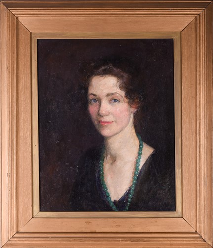 Lot 60 - Flora Lion (1876-1958) British, a head and...