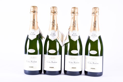 Lot 385 - Four bottles of 1997 Nicolas Feuillatte Grand...