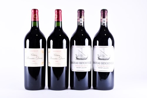 Lot 382 - Four magnum bottles of wine, comprising 2014...
