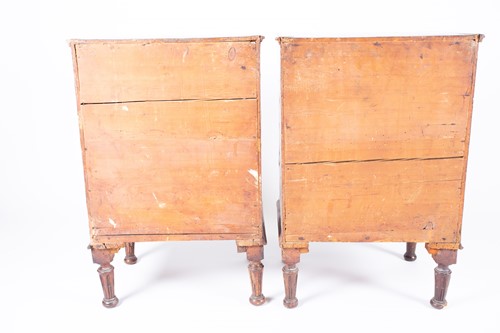 Lot 159 - A pair of 18th century continental kingwood...