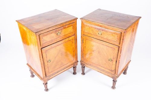 Lot 159 - A pair of 18th century continental kingwood...