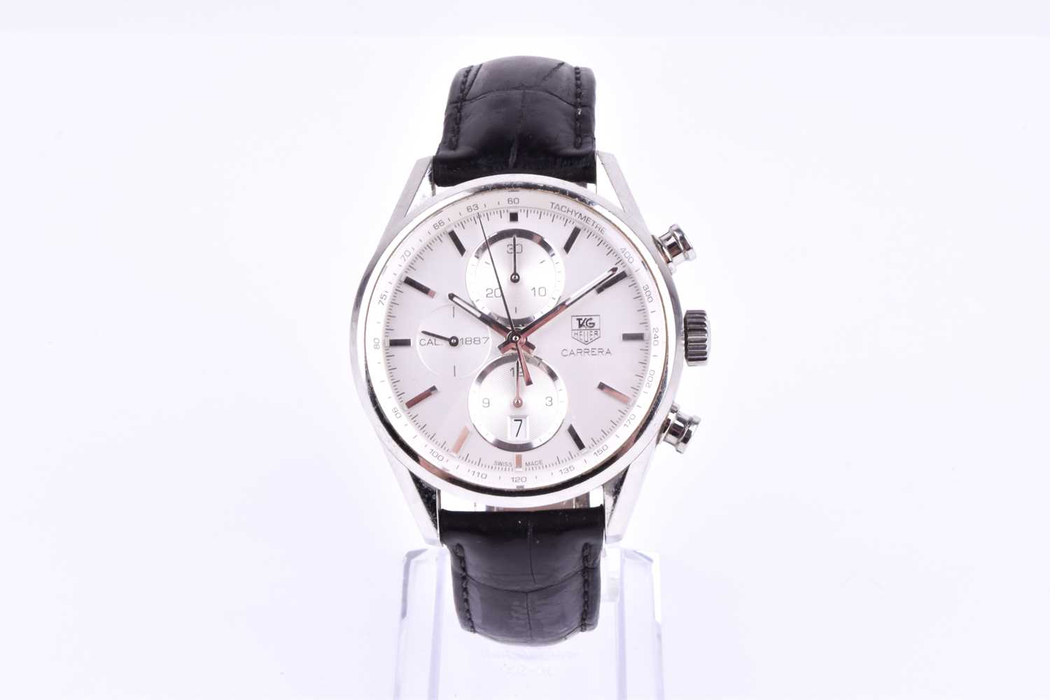 Lot 424 - A Tag Heuer Carrera automatic chronograph...