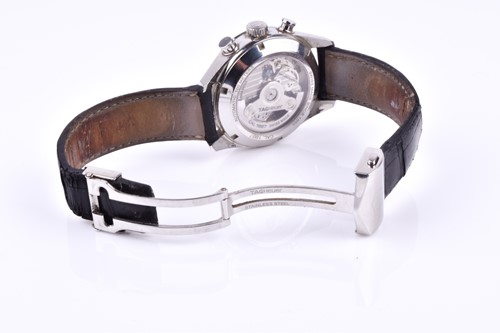 Lot 424 - A Tag Heuer Carrera automatic chronograph...
