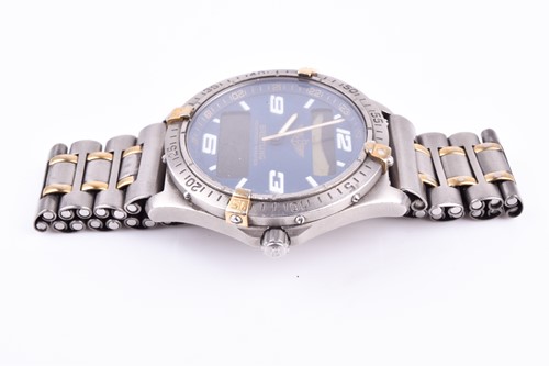 Lot 443 - A Breitling Aerospace titanium digital...