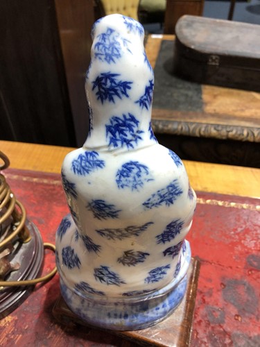 Lot 196 - A Chinese celadon phoenix tail vase, Qing, the...