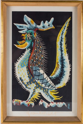 Lot 103 - Jean Lurçat( 1892-1966) French, an abstract...