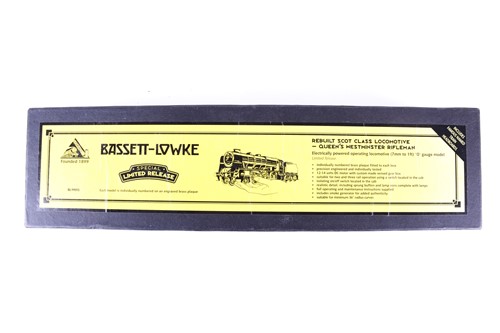 Lot 314 - A modern limited edition release Bassett-Lowke...
