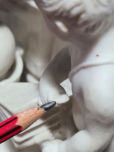 Lot 445 - Sevres: a biscuit porcelain figure group,...