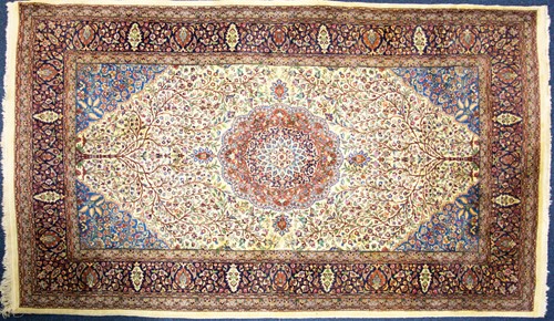 Lot 117 - A large Persian rug, 20th century, with...