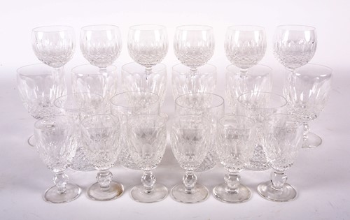 Lot 223 - A part suite of Waterford Colleen pattern...