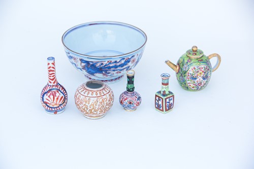 Lot 265 - 欧洲装饰风格中国瓷器一组，18世纪