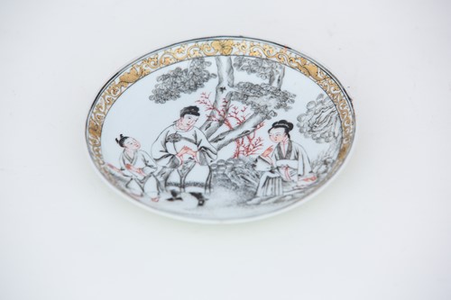 Lot 112 - 中国，出口瓷盘，约1740年