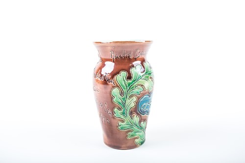 Lot 216 - A 1920s small ceramic vase, produced as a...