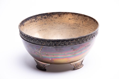 Lot 533 - An Edwardian silver bowl, London 1911 by...