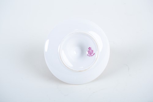 Lot 211 - A Royal Worcester porcelain scent bottle...
