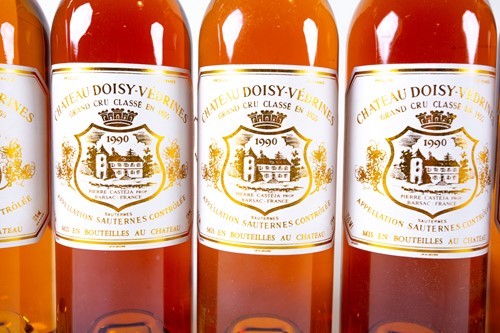 Lot 302 - Ten bottles of 1990 Chateau Doisy-Védrines...