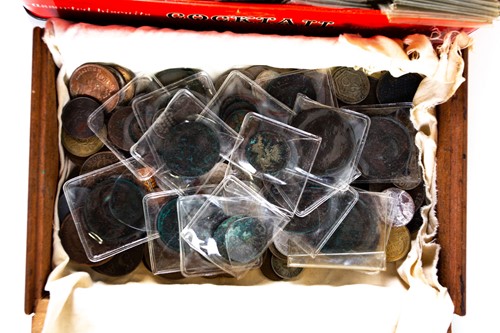 Lot 395 - A quantity of UK silver, bronze and copper...
