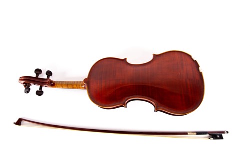 Lot 284 - A full size English violin by Job Ardern (1826...