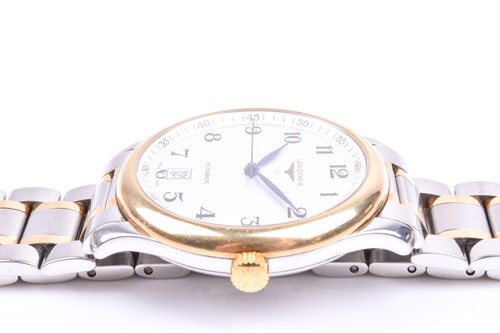Lot 348 - A Longines Master Collection stainless steel...