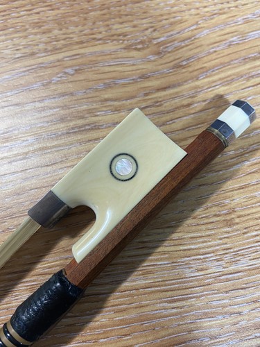 Lot 269 - An English violin bow by Stephen E Bristow,...