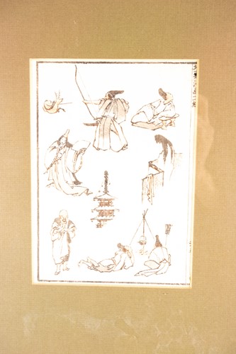 Lot 214 - 日本，木版画两副，19世纪