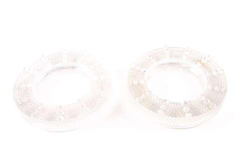 Lot 360 - A pair of early 20th century Lalique 'Sumatra'...