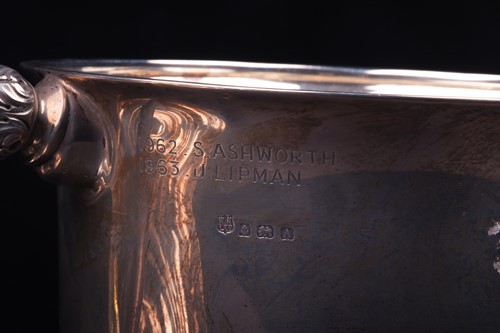 Lot 138 - A George V silver trophy cup, Birmingham 1925...
