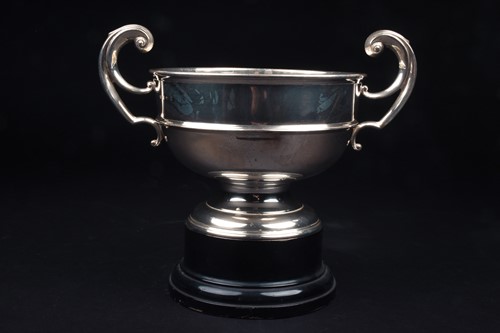 Lot 132 - A George V silver trophy, Birmingham 1928 by...