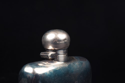 Lot 80 - A late Victorian silver hip flask, Sheffield...