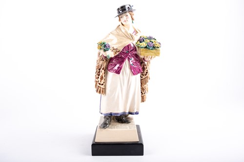 Lot 355 - A 1920s Charles Vyse ceramic figure, 'The...