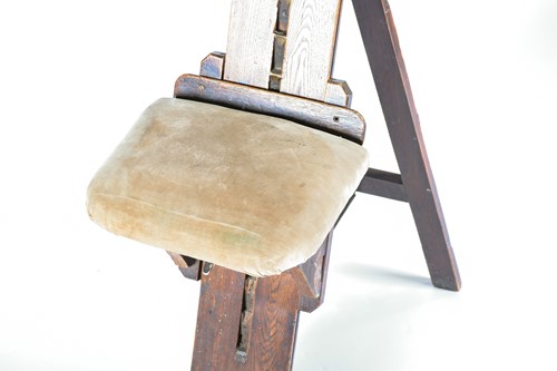 Lot 195 - A 19th century en-plein air artists chair,...