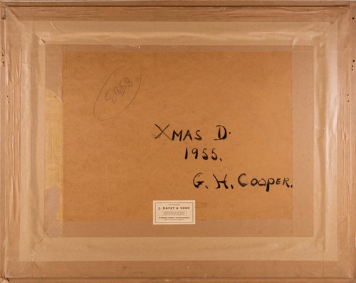 Lot 48 - Gladys Hamilton Cooper (1899-1975), 'Xmas Day...